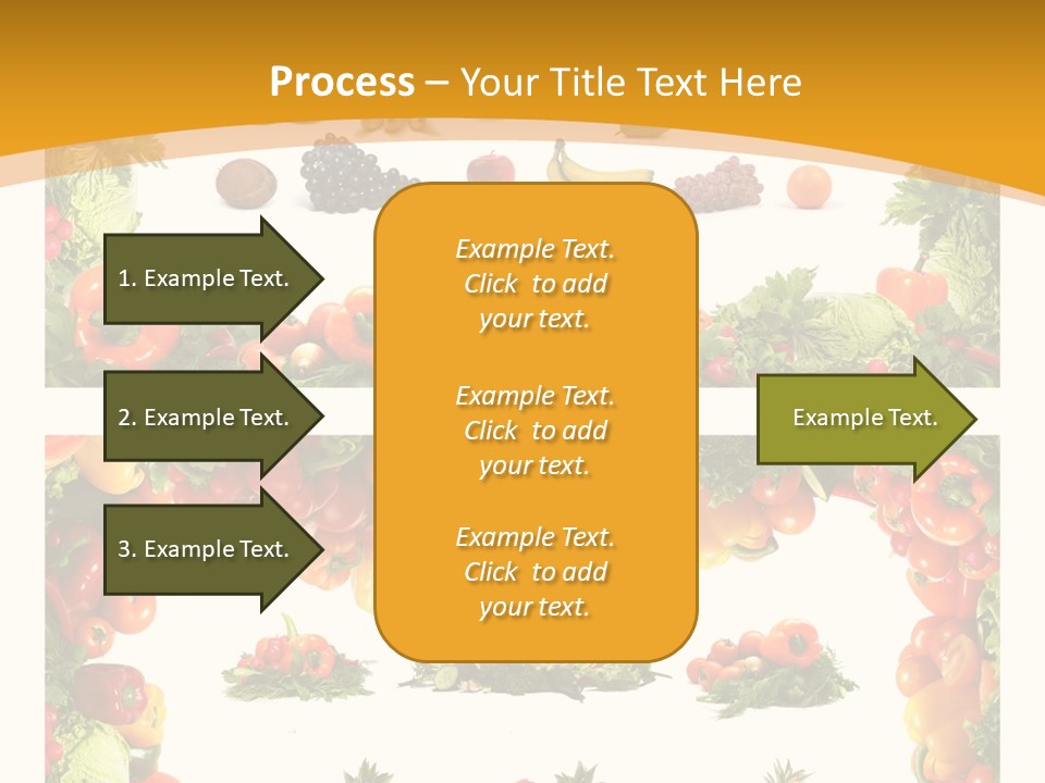 Frame Border Pineapple PowerPoint Template