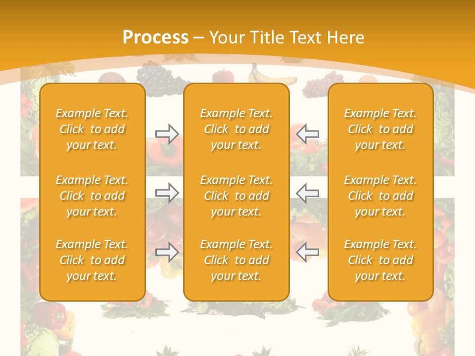 Frame Border Pineapple PowerPoint Template