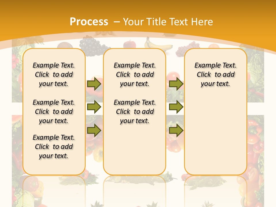 Frame Border Pineapple PowerPoint Template