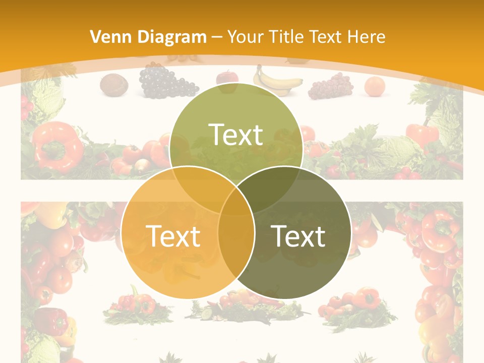 Frame Border Pineapple PowerPoint Template