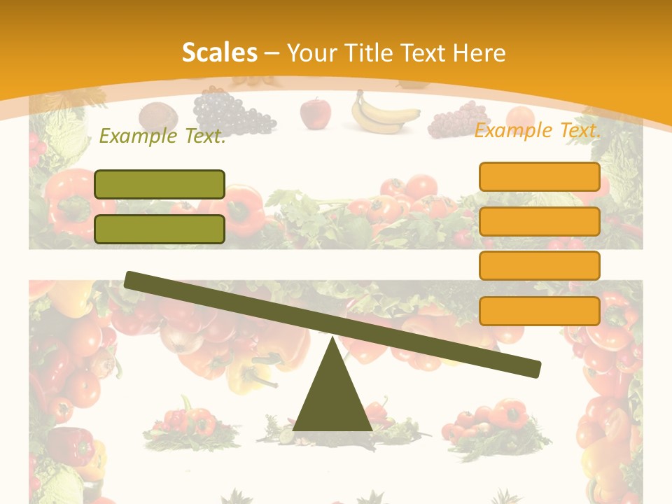 Frame Border Pineapple PowerPoint Template