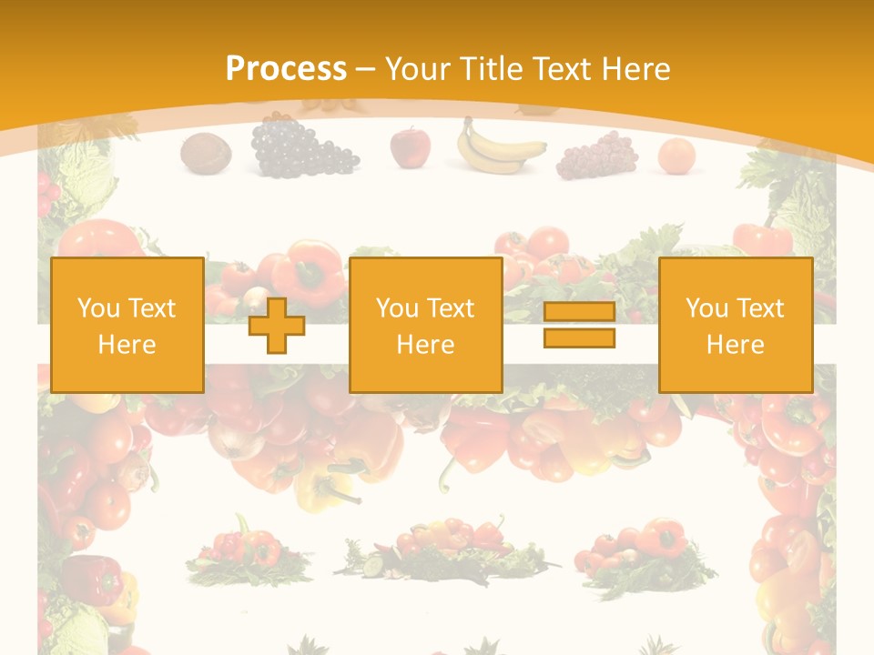 Frame Border Pineapple PowerPoint Template