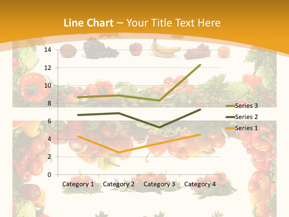 Frame Border Pineapple PowerPoint Template