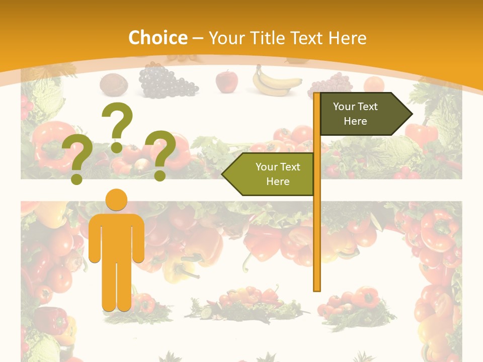 Frame Border Pineapple PowerPoint Template