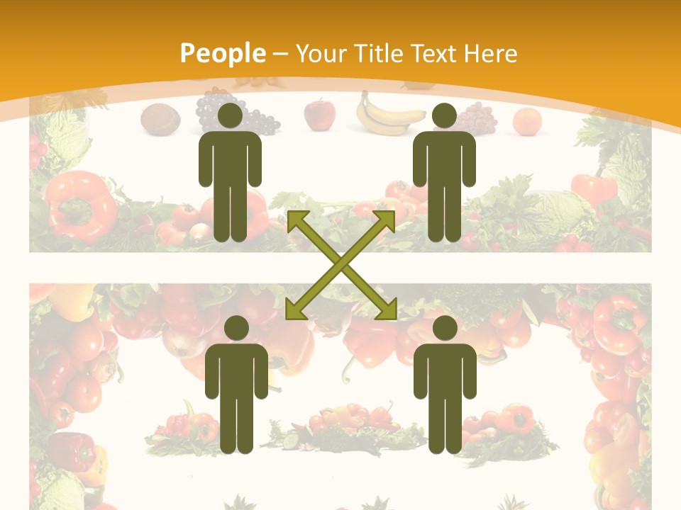 Frame Border Pineapple PowerPoint Template