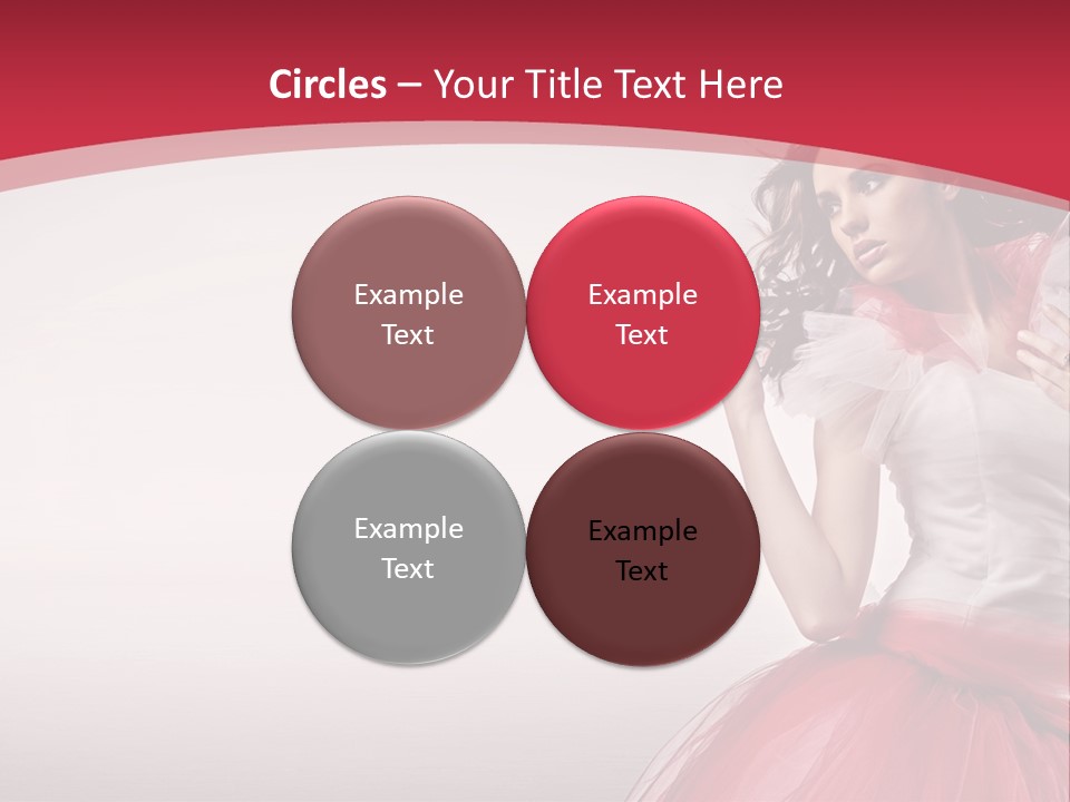 Sensual Tender Cosmetics PowerPoint Template