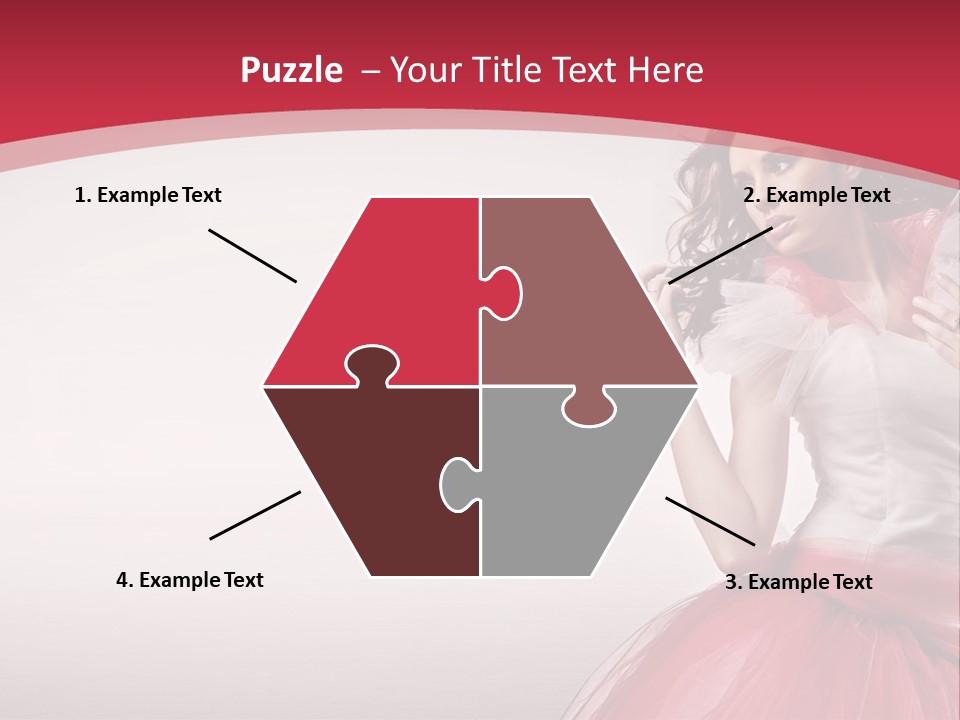 Sensual Tender Cosmetics PowerPoint Template