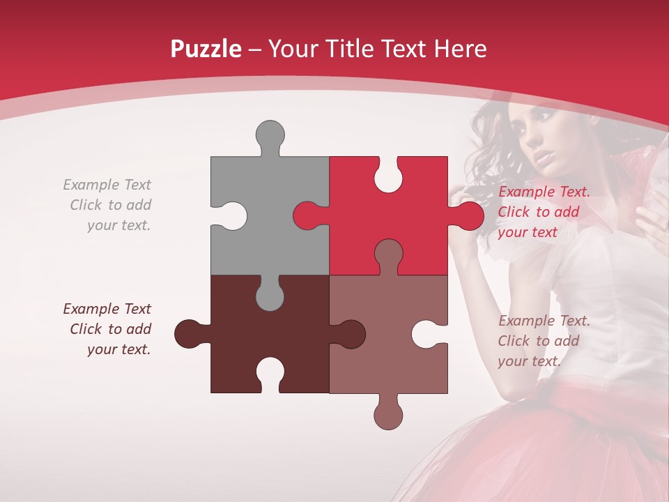 Sensual Tender Cosmetics PowerPoint Template