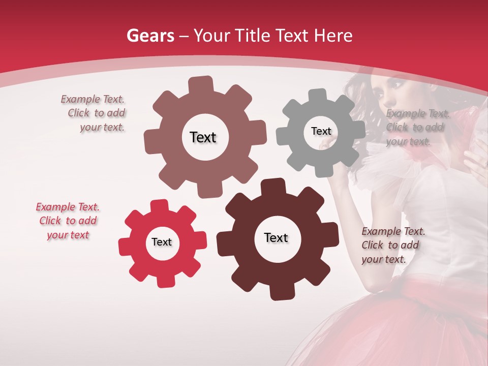 Sensual Tender Cosmetics PowerPoint Template