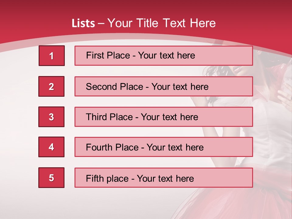 Sensual Tender Cosmetics PowerPoint Template