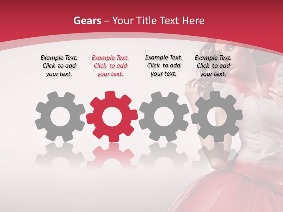 Sensual Tender Cosmetics PowerPoint Template