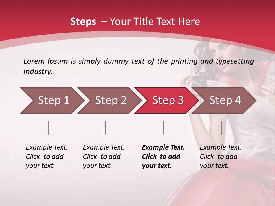 Sensual Tender Cosmetics PowerPoint Template