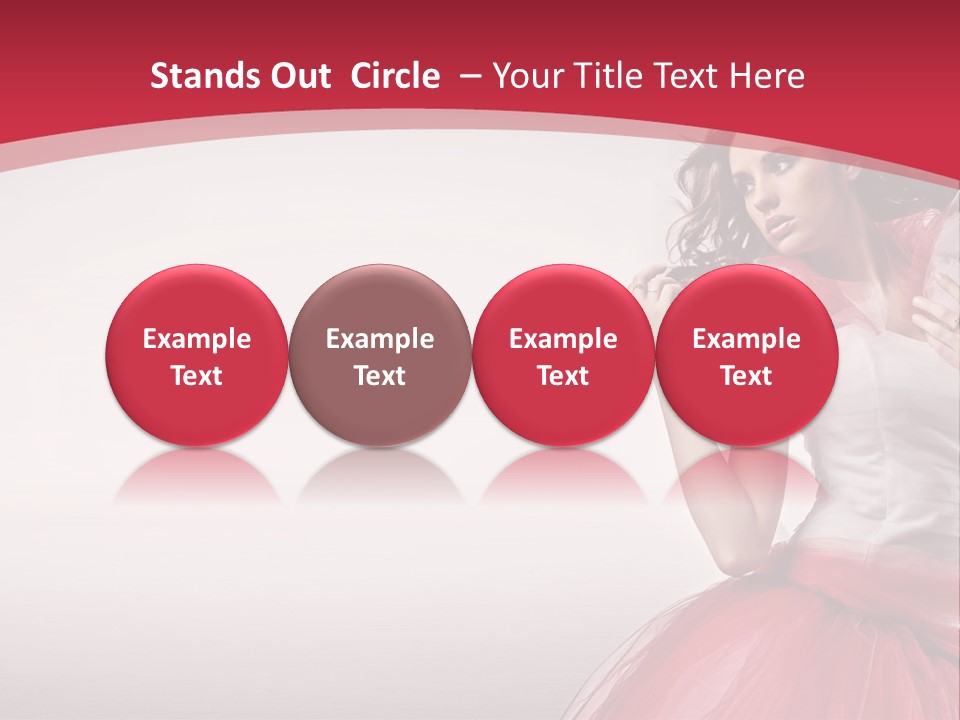 Sensual Tender Cosmetics PowerPoint Template