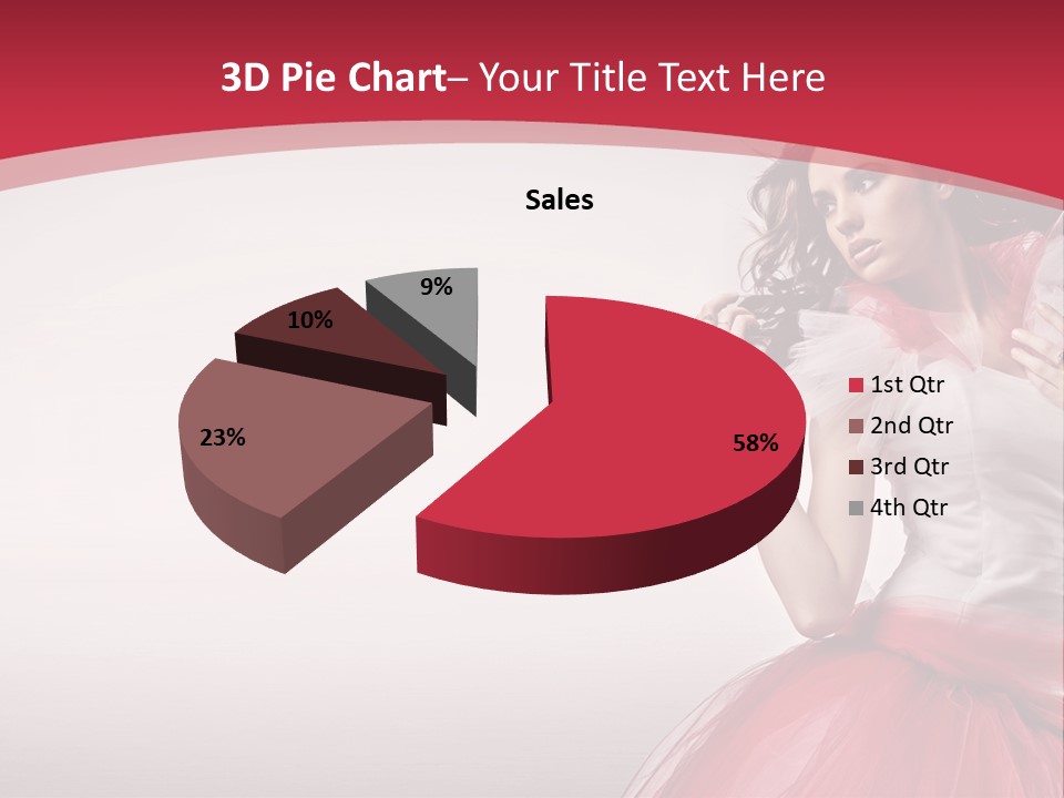 Sensual Tender Cosmetics PowerPoint Template