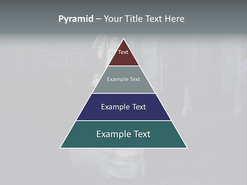 Person Building Old Fashioned PowerPoint Template