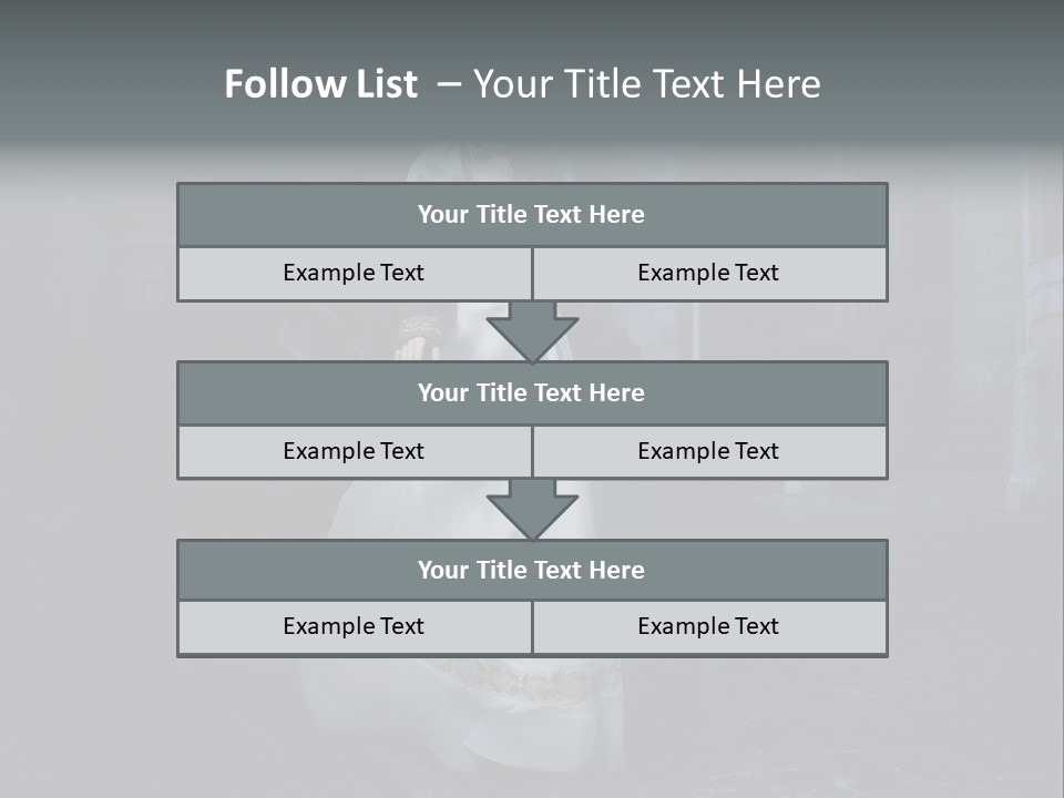 Person Building Old Fashioned PowerPoint Template
