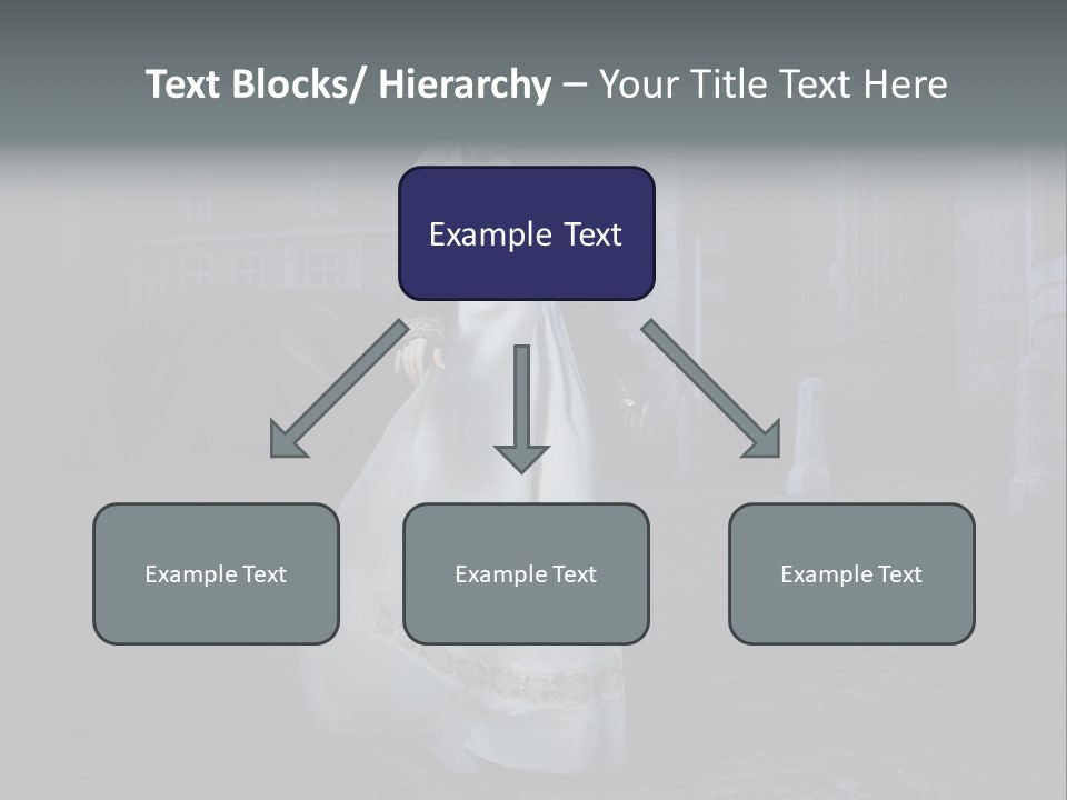 Person Building Old Fashioned PowerPoint Template