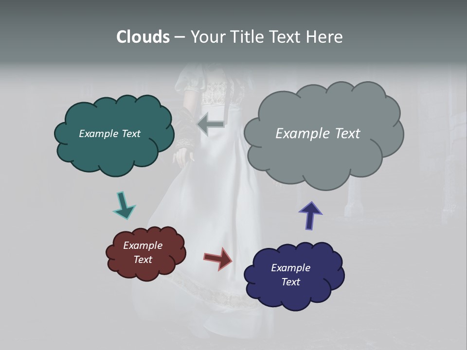 Person Building Old Fashioned PowerPoint Template