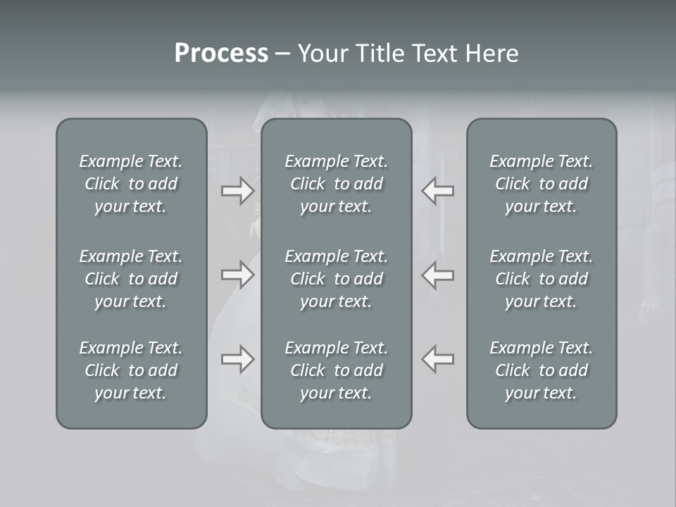Person Building Old Fashioned PowerPoint Template