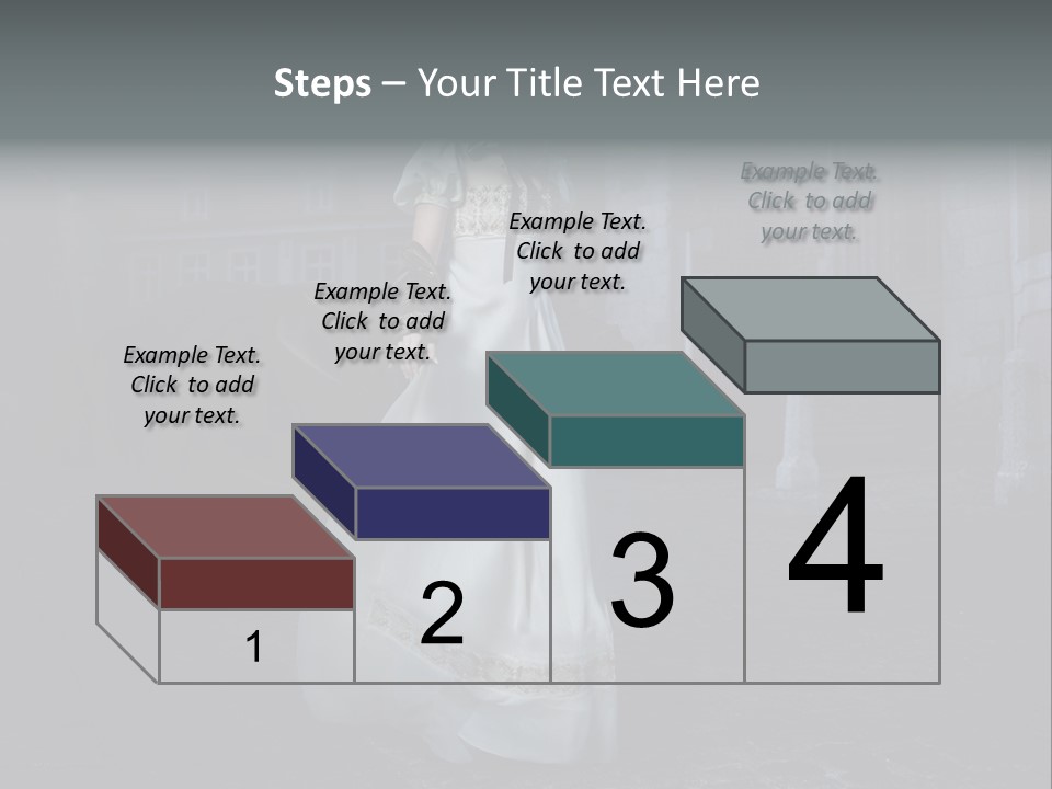 Person Building Old Fashioned PowerPoint Template