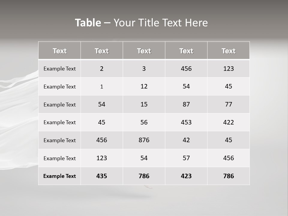 Dress Jump Human PowerPoint Template