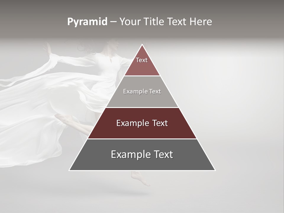 Dress Jump Human PowerPoint Template