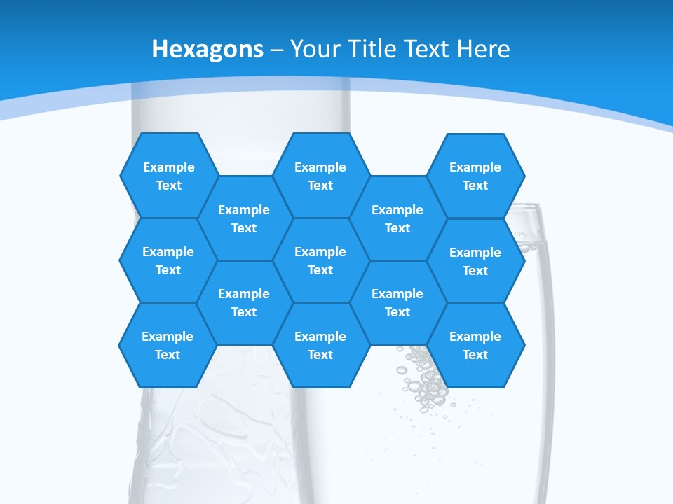 Movement Refreshment Glass PowerPoint Template