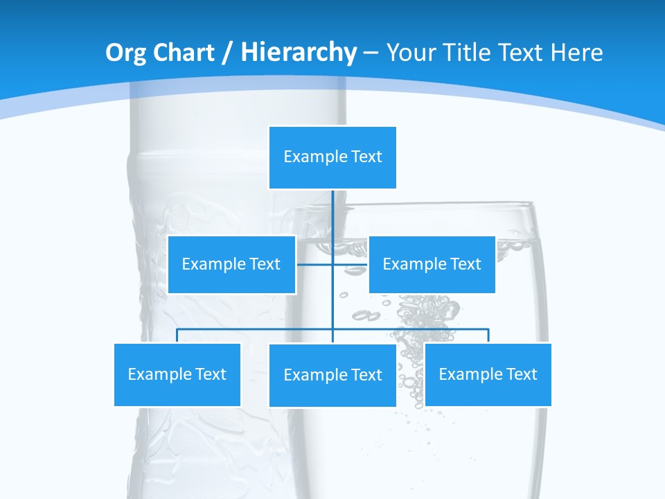 Movement Refreshment Glass PowerPoint Template