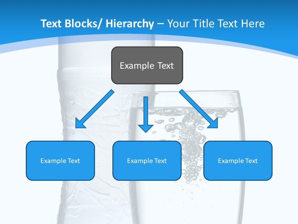 Movement Refreshment Glass PowerPoint Template