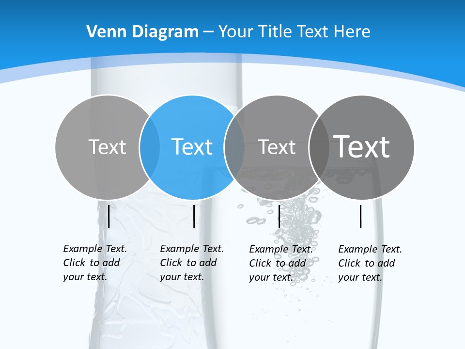 Movement Refreshment Glass PowerPoint Template