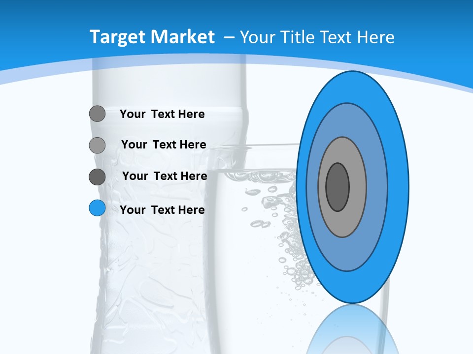 Movement Refreshment Glass PowerPoint Template