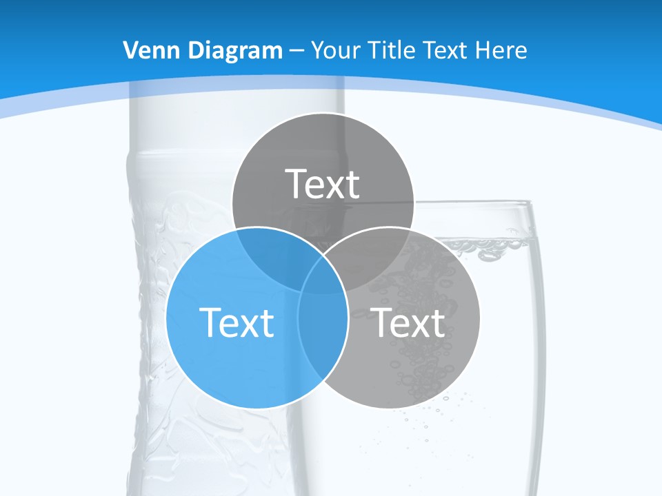 Movement Refreshment Glass PowerPoint Template