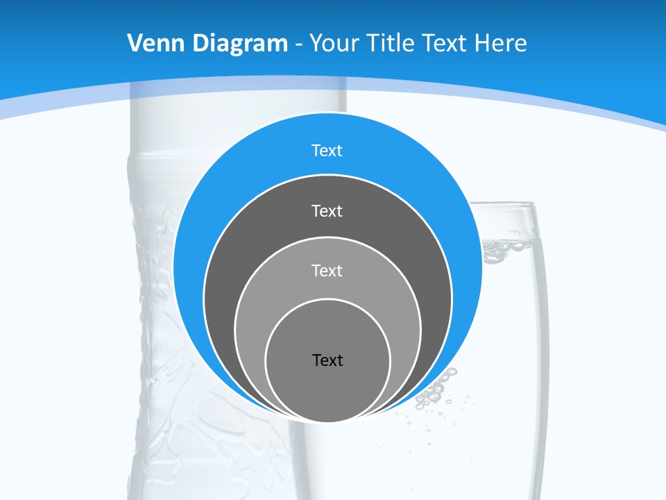 Movement Refreshment Glass PowerPoint Template