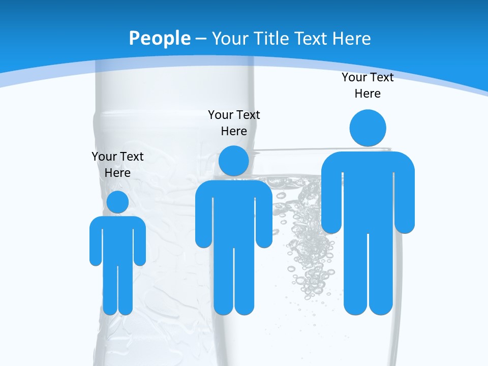 Movement Refreshment Glass PowerPoint Template