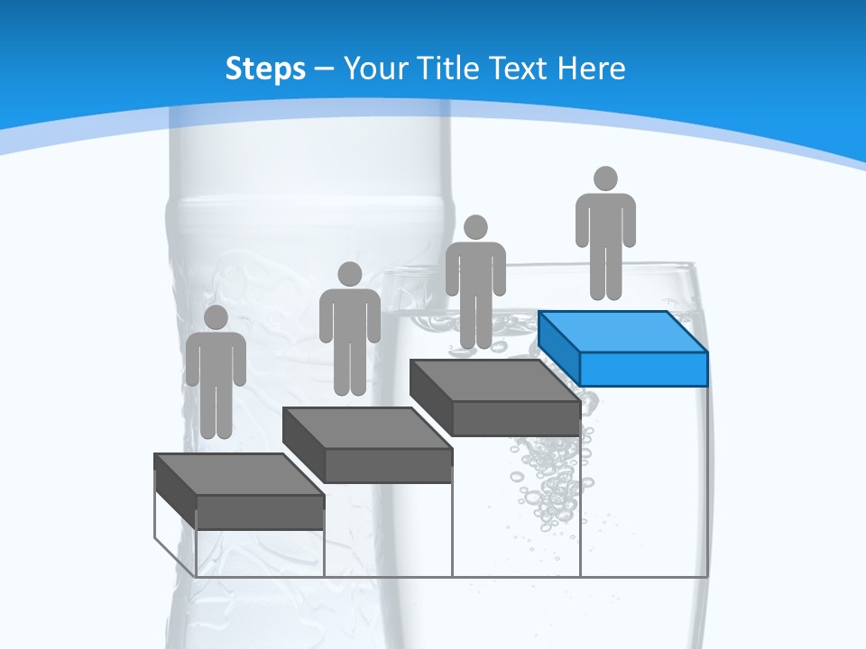 Movement Refreshment Glass PowerPoint Template