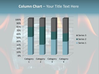 Flames Nobody Cubes PowerPoint Template