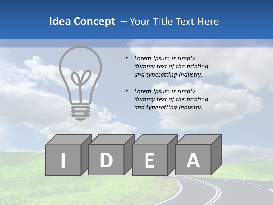 Nobody Way Outside PowerPoint Template