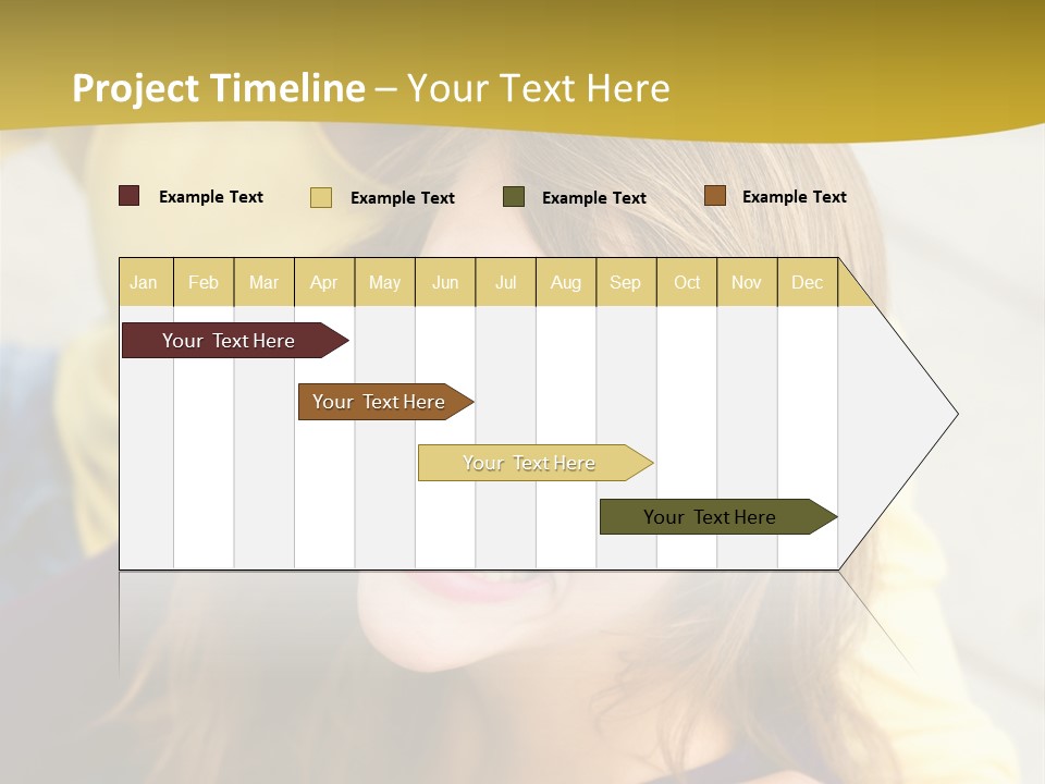 Attractive People Cheerful PowerPoint Template