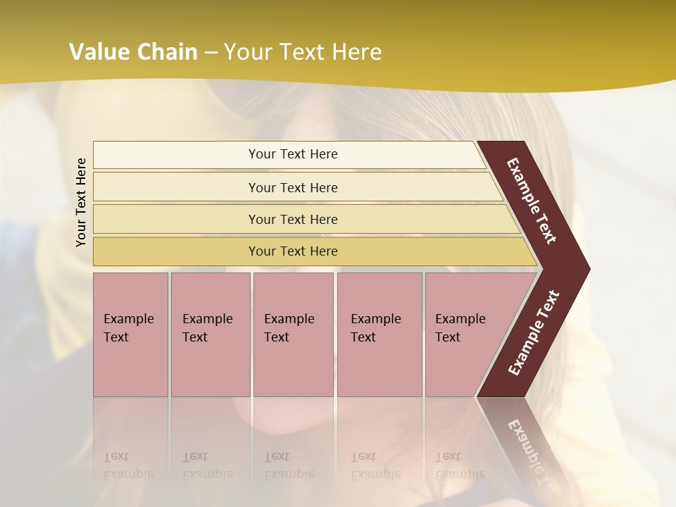 Attractive People Cheerful PowerPoint Template