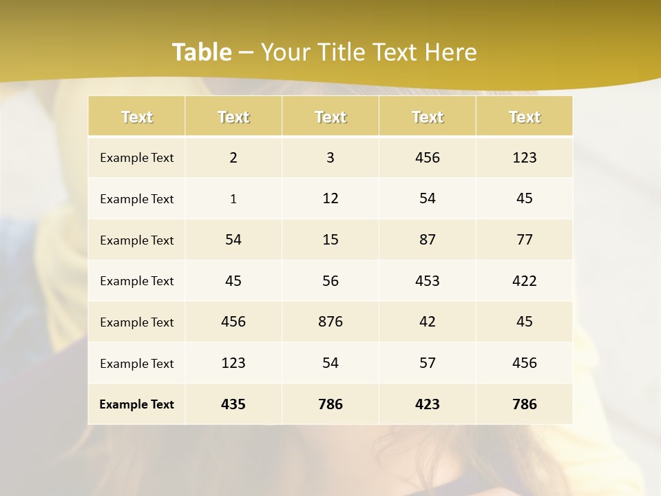 Attractive People Cheerful PowerPoint Template