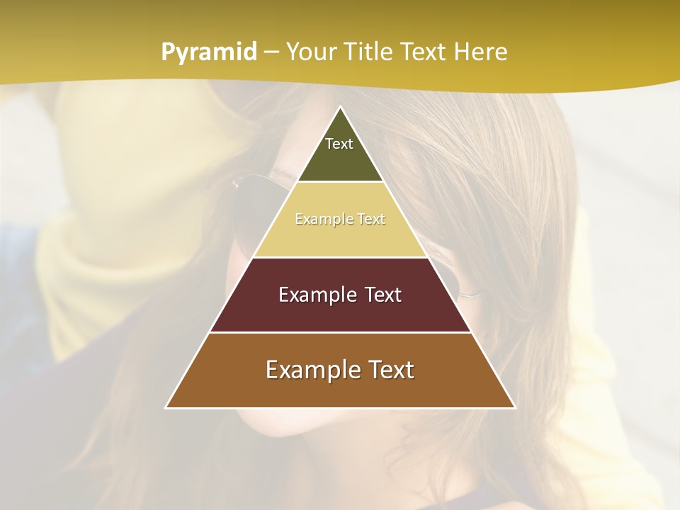 Attractive People Cheerful PowerPoint Template