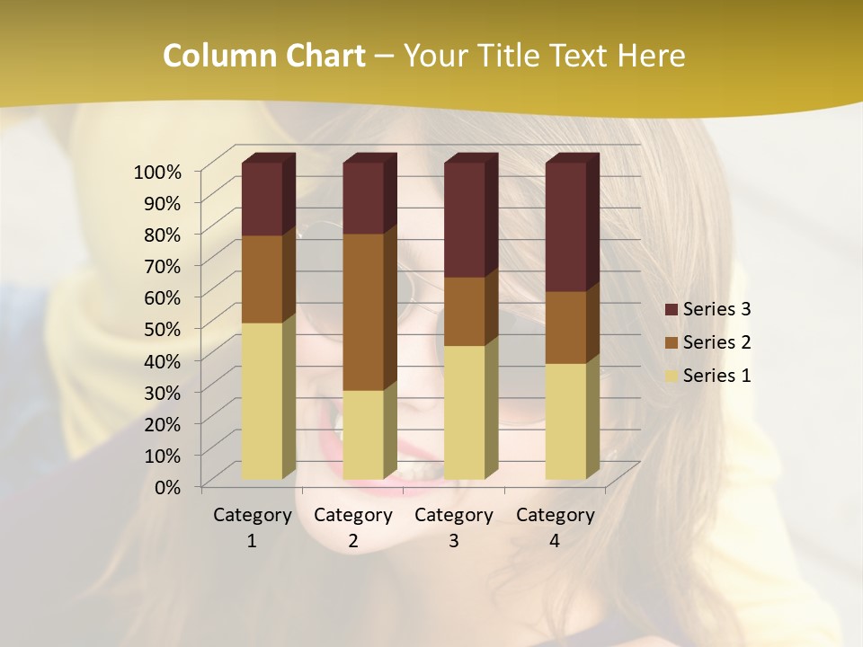 Attractive People Cheerful PowerPoint Template