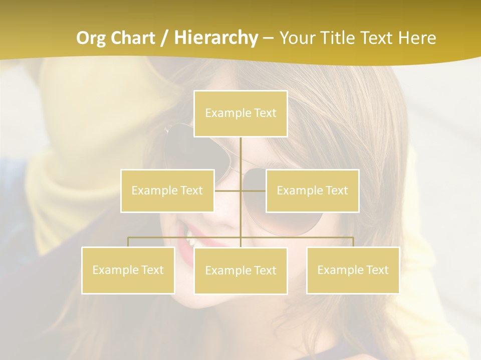 Attractive People Cheerful PowerPoint Template