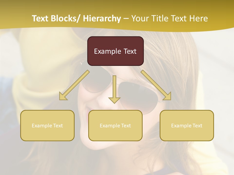Attractive People Cheerful PowerPoint Template