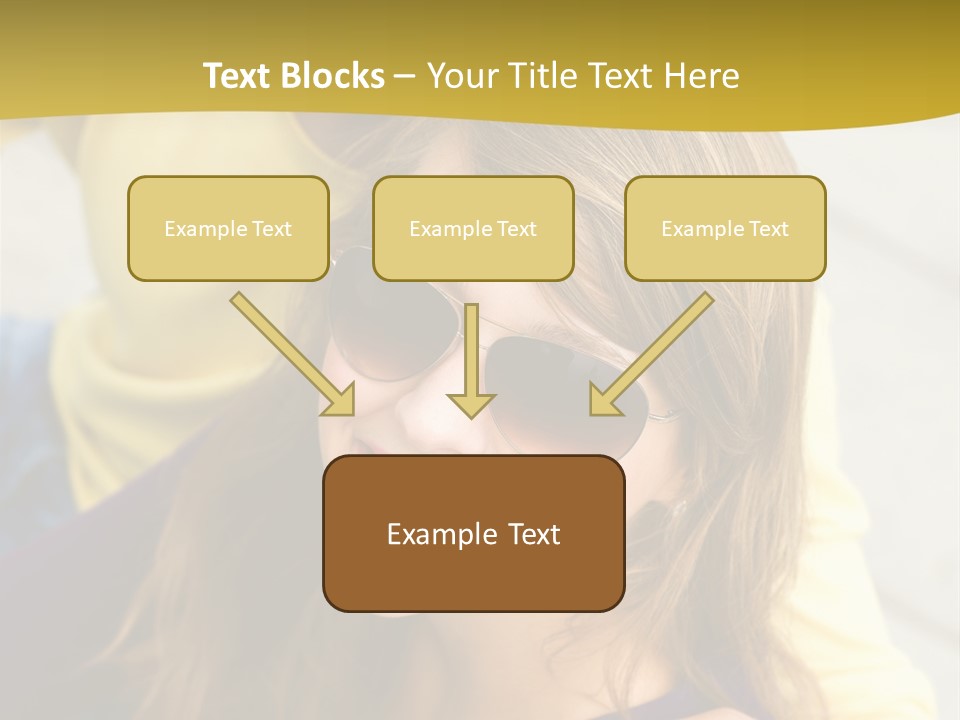 Attractive People Cheerful PowerPoint Template
