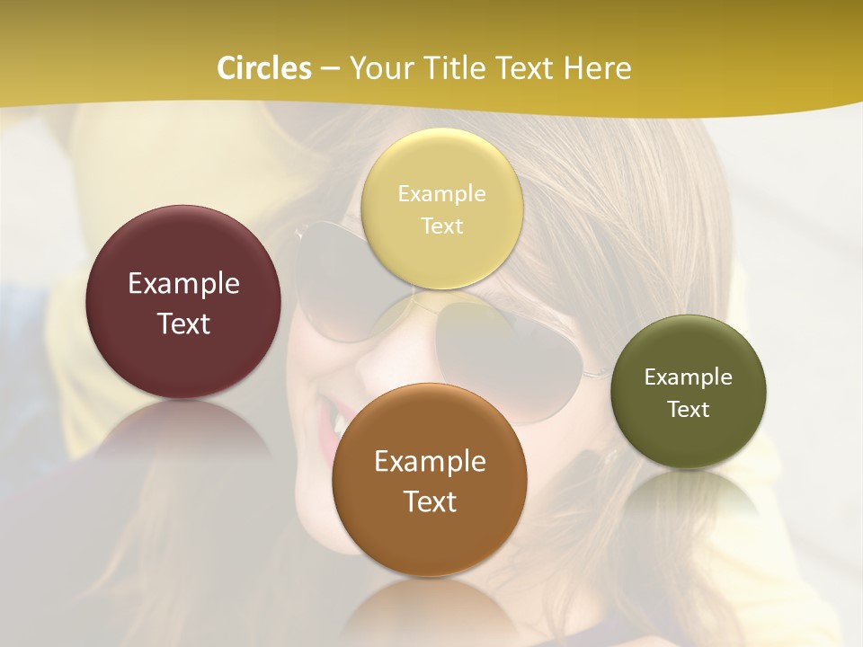 Attractive People Cheerful PowerPoint Template