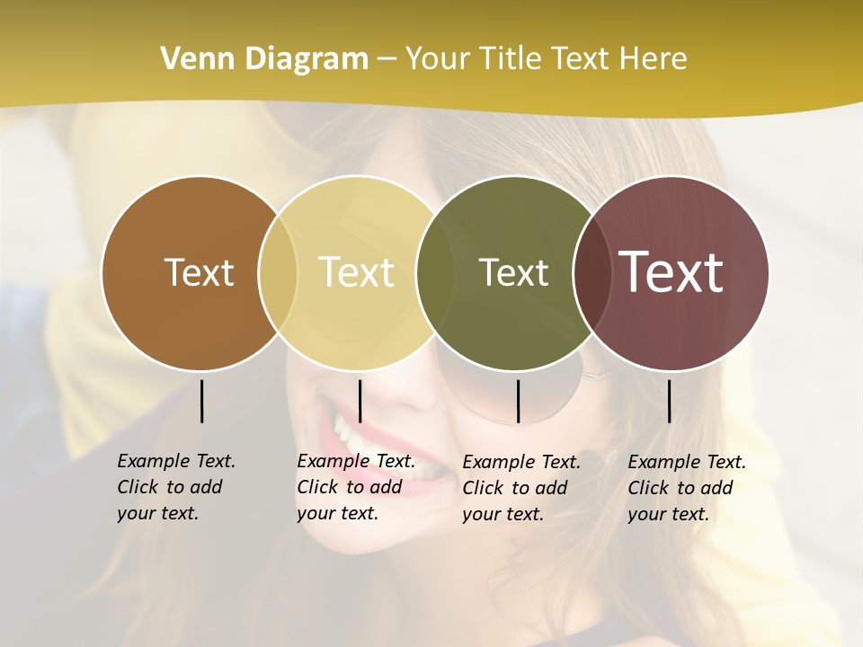 Attractive People Cheerful PowerPoint Template