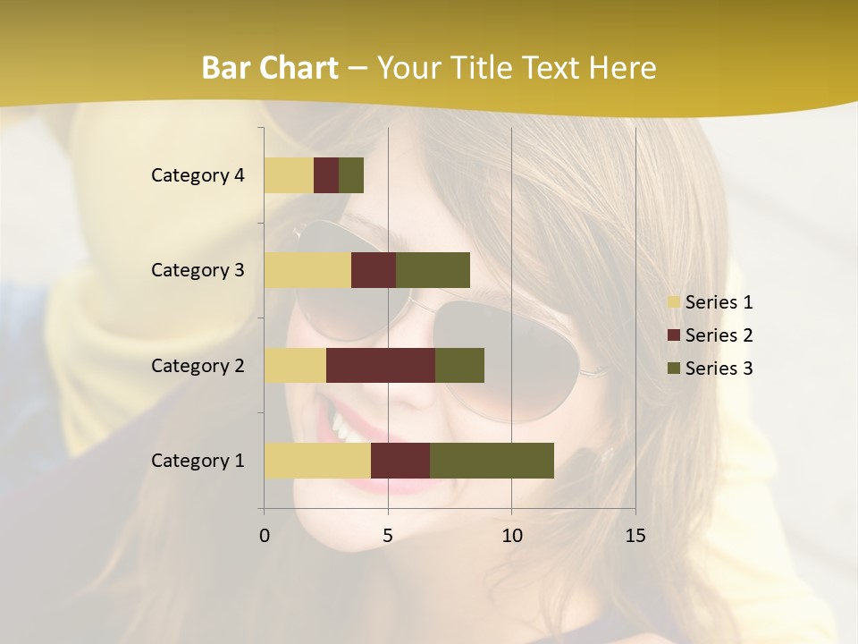 Attractive People Cheerful PowerPoint Template