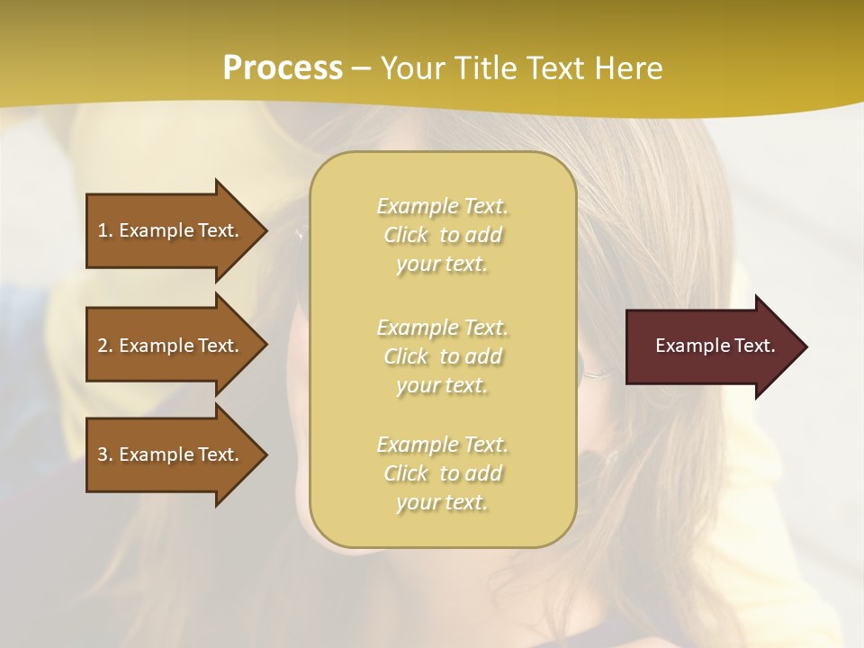 Attractive People Cheerful PowerPoint Template
