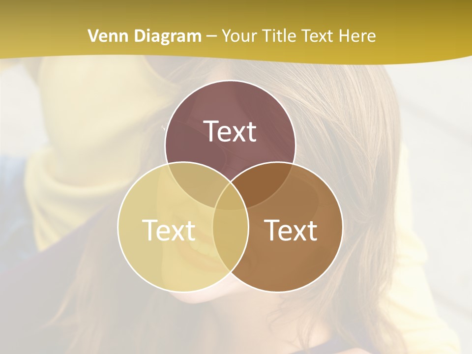 Attractive People Cheerful PowerPoint Template